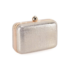 Load image into Gallery viewer, Hardcase Silver Clutch