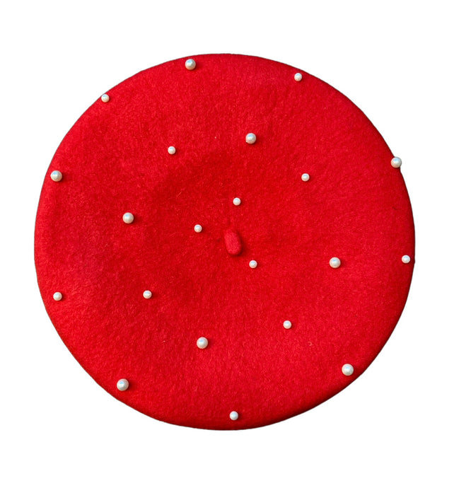 Red Pearl Beret