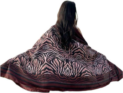 Animal Print Large Sarong Shawl