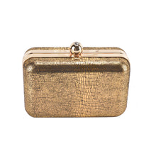 Load image into Gallery viewer, Hardcase Gold Clutch