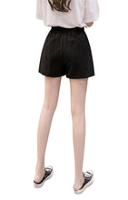 Load image into Gallery viewer, Womens Black Shorts