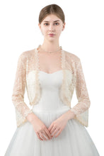 Load image into Gallery viewer, Ivory Lace Open Cardigan