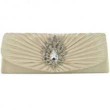 Load image into Gallery viewer, Crystal Champagne Clutch