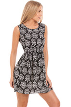 Load image into Gallery viewer, Black &amp; White Summer Dress