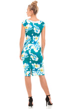 Load image into Gallery viewer, Blue Bodycon Summer Dress