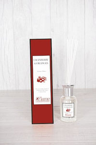 Orange & Cranberry Scented Reed Diffuser