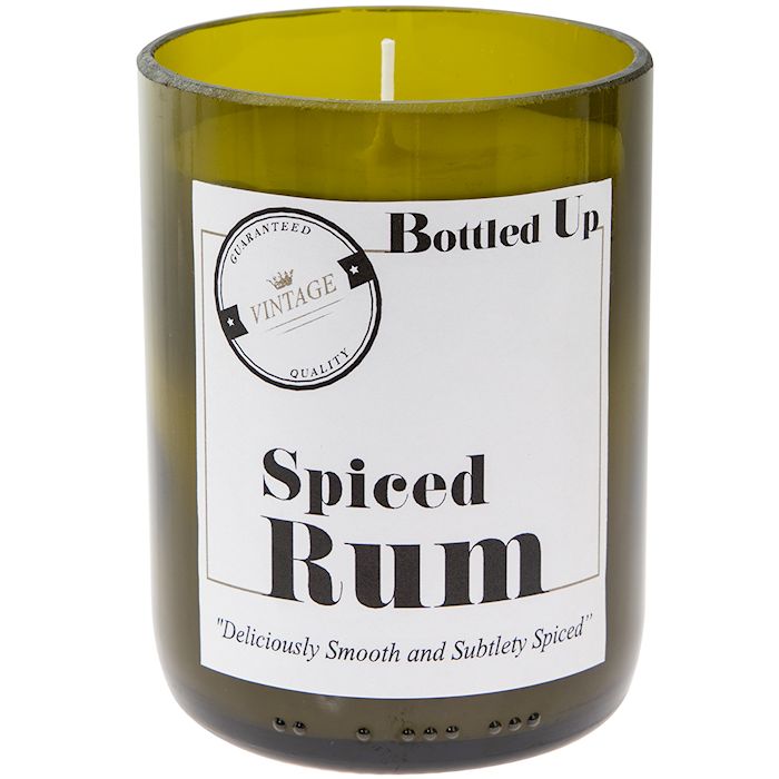 Spiced Rum Bottle Candle 10cm