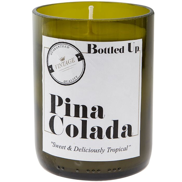 Pina Colada Bottle Candle 10cm